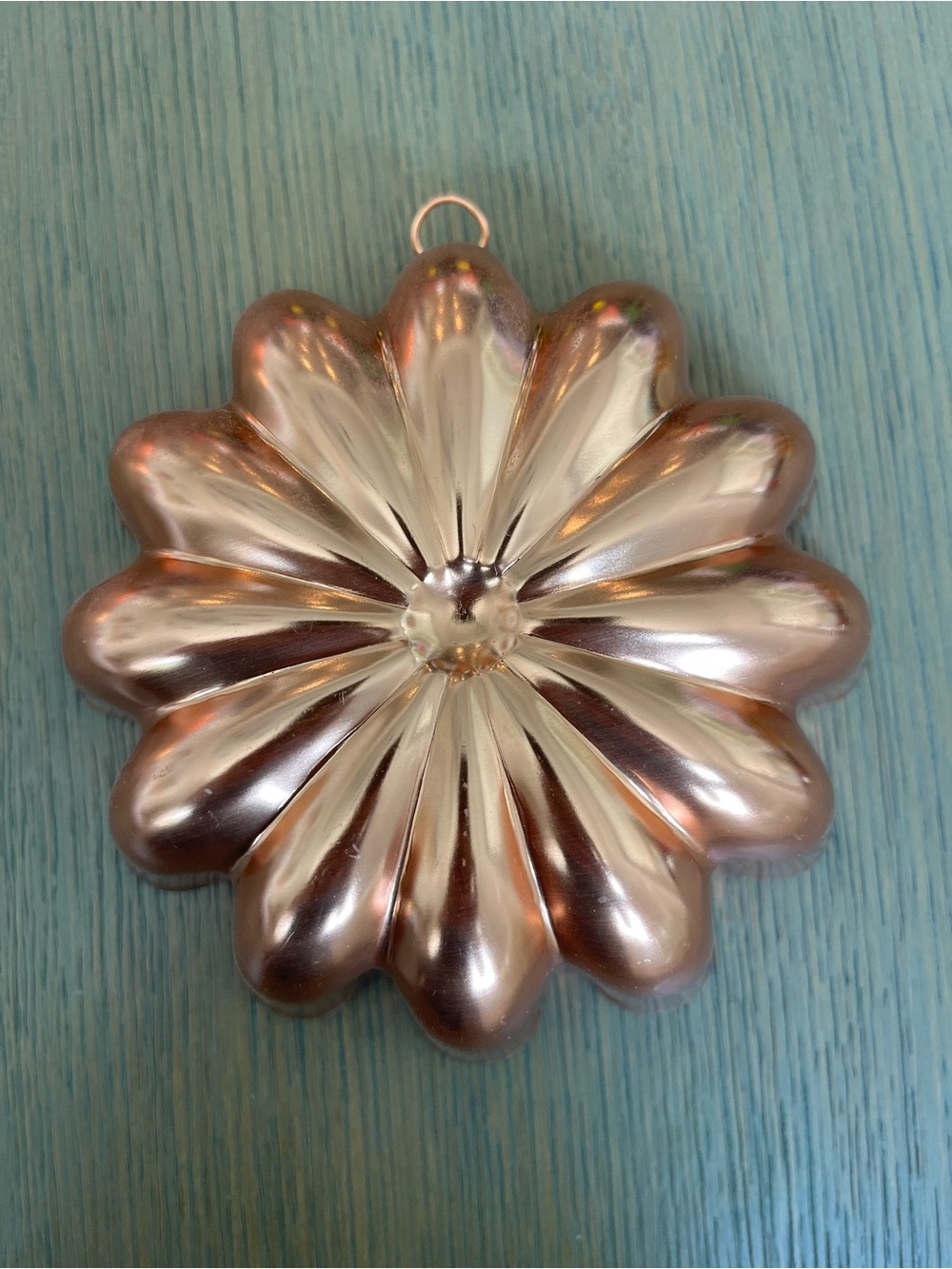 Copper Toned Jello Mold